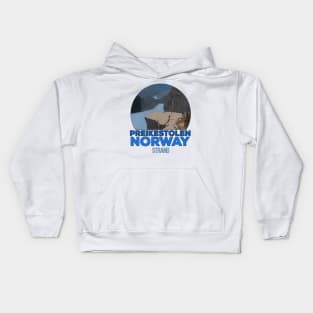 Preikestolen Strand Norway Kids Hoodie